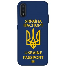 TPU чохол Demsky Паспорт українця для Samsung Galaxy A01
