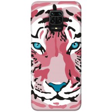 TPU чохол Demsky Pink tiger для Xiaomi Redmi Note 9s / Note 9 Pro / Note 9 Pro Max