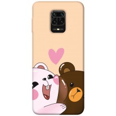 TPU чохол Demsky Медвежата для Xiaomi Redmi Note 9s / Note 9 Pro / Note 9 Pro Max