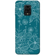 TPU чохол Demsky Botanical illustration для Xiaomi Redmi Note 9s / Note 9 Pro / Note 9 Pro Max