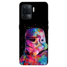 TPU чехол Demsky Color astronaut для Oppo Reno 5 Lite