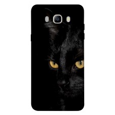 TPU чохол Demsky Черный кот для Samsung J710F Galaxy J7 (2016)