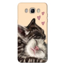 TPU чохол Demsky Cats love для Samsung J710F Galaxy J7 (2016)