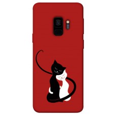 TPU чохол Demsky Влюбленные коты для Samsung Galaxy S9