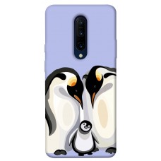 TPU чохол Demsky Penguin family для OnePlus 7 Pro