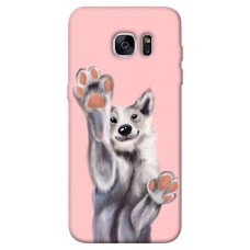 TPU чехол Demsky Cute dog для Samsung G935F Galaxy S7 Edge