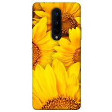 TPU чехол Demsky Букет подсолнухов для OnePlus 8