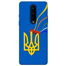 TPU чехол Demsky Квітучий герб для OnePlus 8