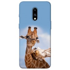 TPU чохол Demsky Милые жирафы для OnePlus 7