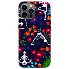 TPU чохол Demsky Yoga skeletons для Apple iPhone 12 Pro Max (6.7")
