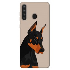 TPU чохол Demsky Doberman для Samsung Galaxy A21