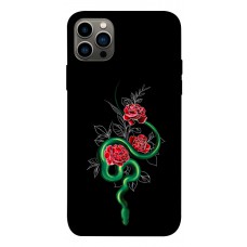 TPU чохол Demsky Snake in flowers для Apple iPhone 12 Pro (6.1")