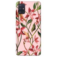 TPU чохол Demsky Floral motifs для Samsung Galaxy M51