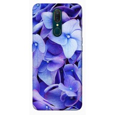 TPU чехол Demsky Гортензия для OPPO F11 / A9 / A9X