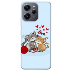 TPU чехол Demsky Два кота Love для Xiaomi Redmi 12