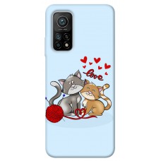 TPU чохол Demsky Два кота Love для Xiaomi Mi 10T