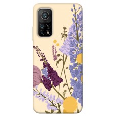 TPU чохол Demsky Flowers art для Xiaomi Mi 10T