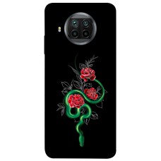 TPU чохол Demsky Snake in flowers для Xiaomi Mi 10T Lite / Redmi Note 9 Pro 5G