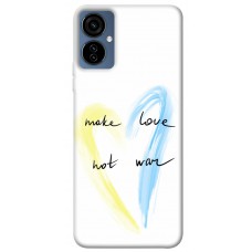 TPU чехол Demsky Make love not war для TECNO Camon 19 Neo