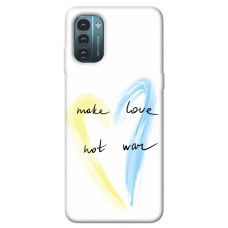 TPU чохол Demsky Make love not war для Nokia G21