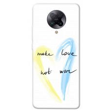 TPU чохол Demsky Make love not war для Xiaomi Redmi K30 Pro / Poco F2 Pro