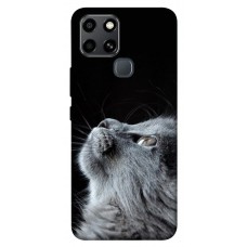 TPU чехол Demsky Cute cat для Infinix Smart 6