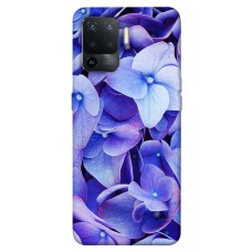 TPU чохол Demsky Гортензия для Oppo Reno 5 Lite