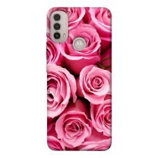 TPU чехол Demsky Bouquet of roses для Motorola Moto E40