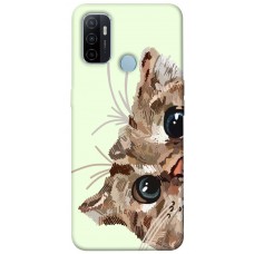 TPU чохол Demsky Cat muzzle для Oppo A53 / A32 / A33