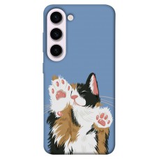 TPU чехол Demsky Funny cat для Samsung Galaxy S23+