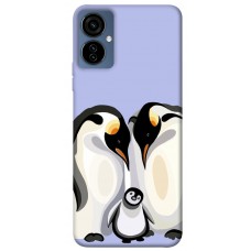 TPU чехол Demsky Penguin family для TECNO Camon 19 Neo