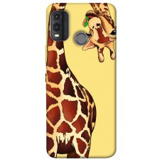 TPU чехол Demsky Cool giraffe для Nokia G11 Plus