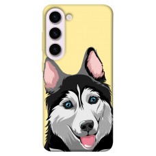 TPU чехол Demsky Husky dog для Samsung Galaxy S23+