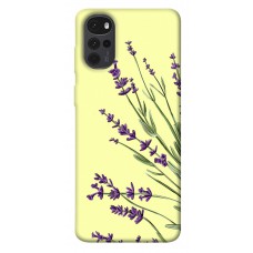 TPU чехол Demsky Lavender art для Motorola Moto G22