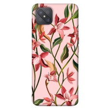 TPU чехол Demsky Floral motifs для Oppo A92s