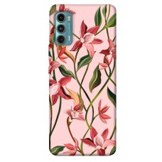 TPU чехол Demsky Floral motifs для Motorola Moto G60