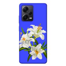 TPU чохол Demsky Three lilies для Xiaomi Poco X5 Pro 5G