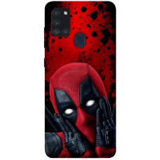 TPU чехол Demsky Comics style Дэдпул 2 для Samsung Galaxy A21s