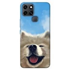 TPU чехол Demsky Samoyed husky для Infinix Smart 6