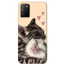 TPU чохол Demsky Cats love для Xiaomi Poco M3