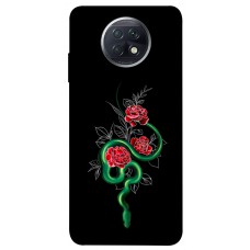 TPU чохол Demsky Snake in flowers для Xiaomi Redmi Note 9 5G / Note 9T