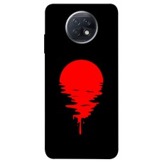 TPU чохол Demsky Red Moon для Xiaomi Redmi Note 9 5G / Note 9T