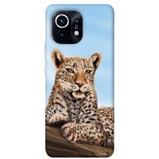 TPU чехол Demsky Proud leopard для Xiaomi Mi 11