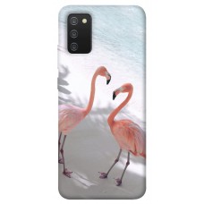 TPU чохол Demsky Flamingos для Samsung Galaxy A02s