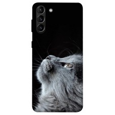 TPU чехол Demsky Cute cat для Samsung Galaxy S21+