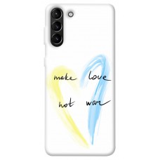 TPU чехол Demsky Make love not war для Samsung Galaxy S21+