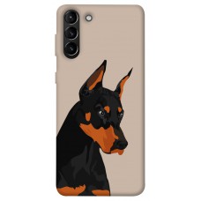 TPU чехол Demsky Doberman для Samsung Galaxy S21+