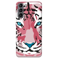 TPU чохол Demsky Pink tiger для Samsung Galaxy S21