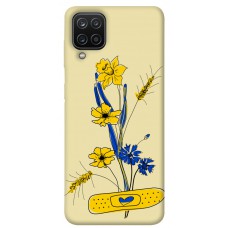 TPU чохол Demsky Українські квіточки для Samsung Galaxy A12