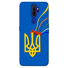 TPU чохол Demsky Квітучий герб для Oppo A9 (2020)